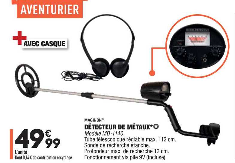 détecteur de métaux