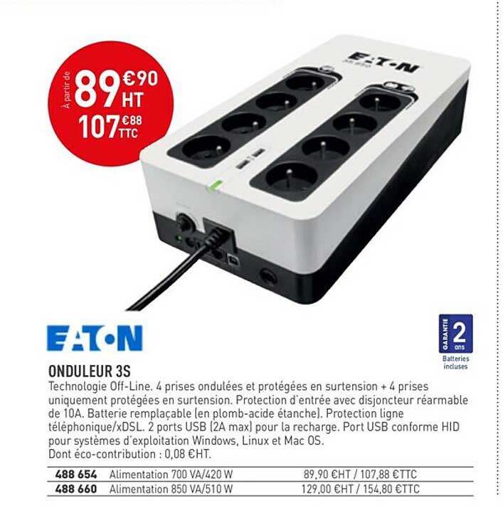 eaton onduleur 3s