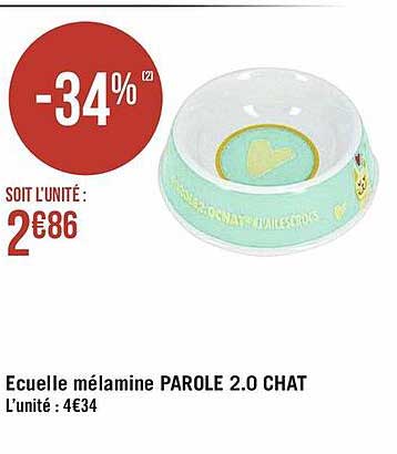 ecuelle melamine parole 2.0 chat