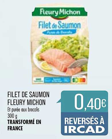 filet de saumon fleury michon