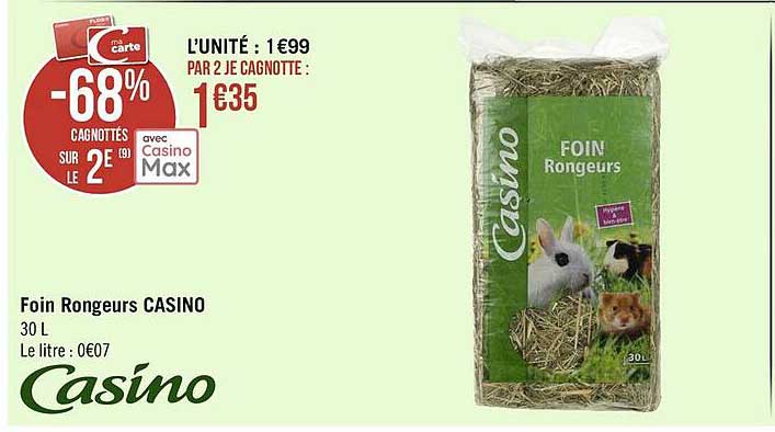 foin rongeurs casino