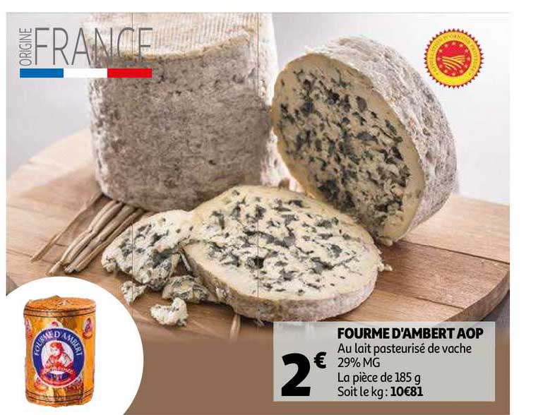 fourme d'ambert aop
