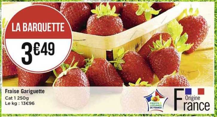 fraise gariguette