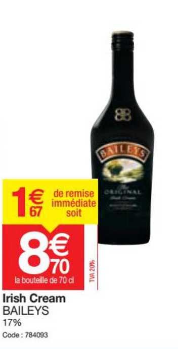 irish cream baileys