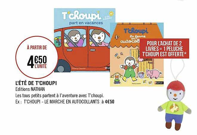 l'été de t'choupi nathan