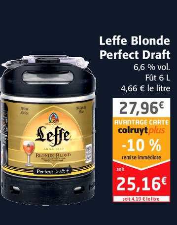 leffe blonde perfect draft