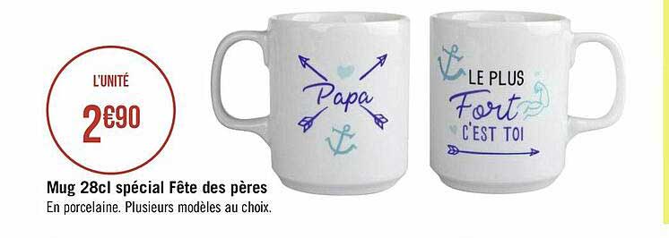 mug 28 cl spécial fêtes des pères
