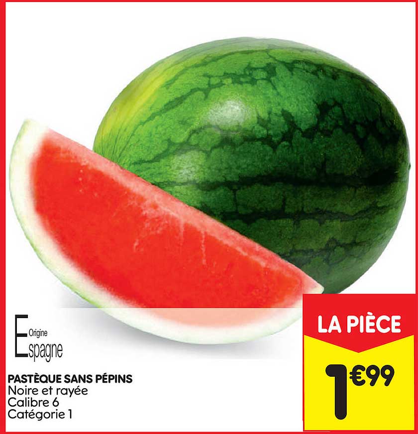 Pasteque Sans Pepins