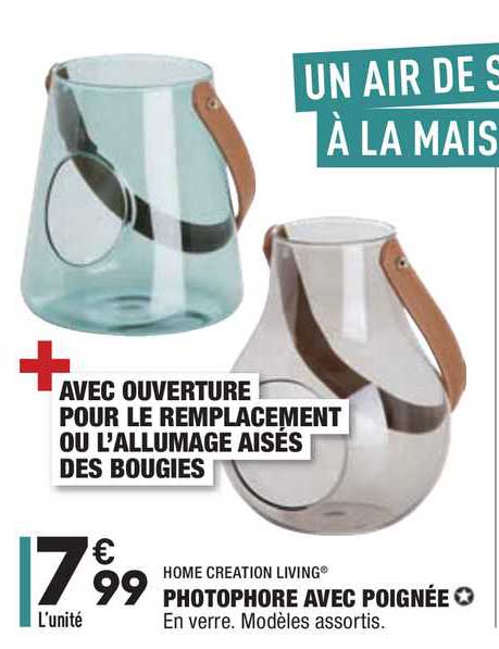 Photophore Avec Poignée