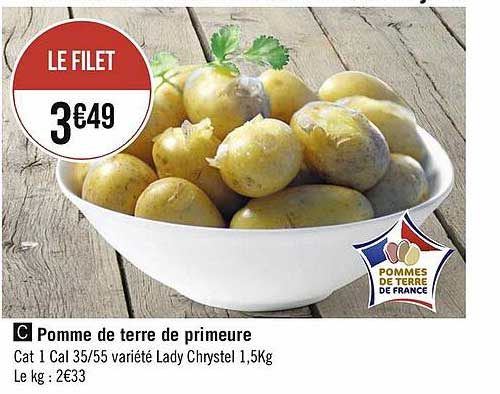 Pomme De Terre De Primeur