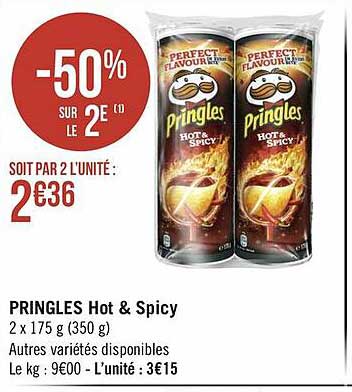 pringles hot & spicy