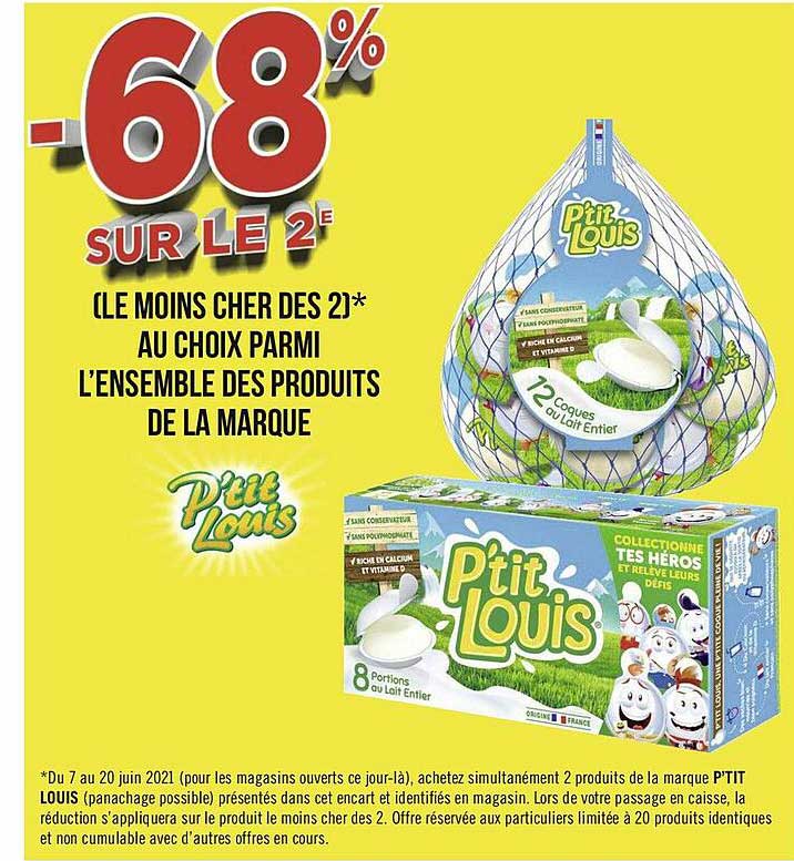 Produits De La Marque P'tit Louis