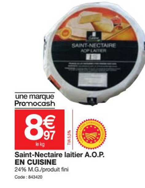 saint-nectaire laitier a.o.p. en cuisine