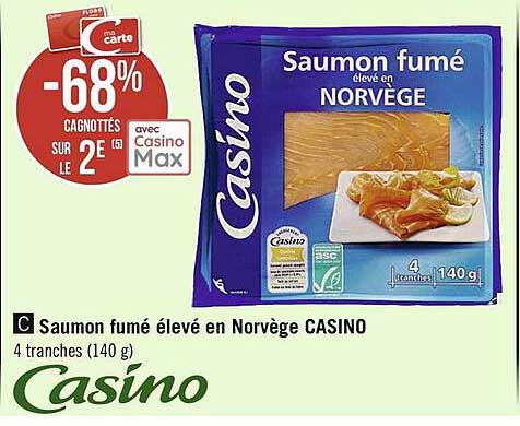 Saumon Fumé élevé En Norvège Casino