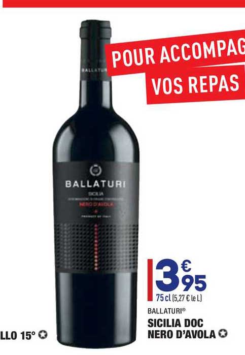 ballaturi sicilia doc nero d'avola