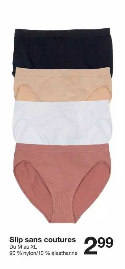 slip sans coutures