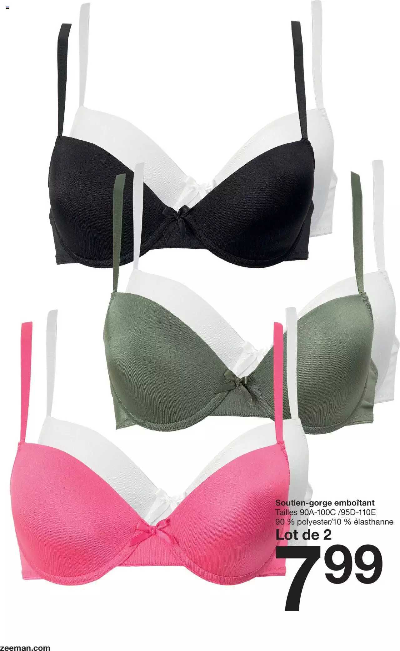 soutien-gorge emboitant
