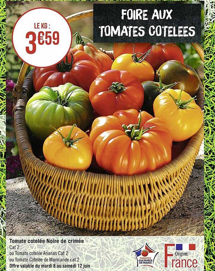 tomate cotelee noire de crimee