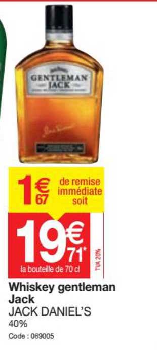 whiskey gentleman jack jack daniel's