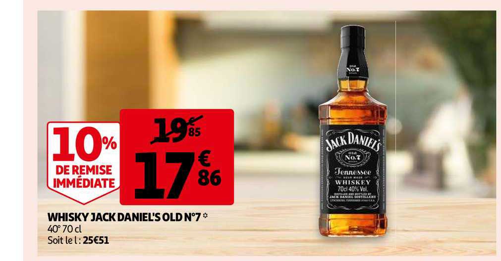 whisky jack daniel's old n°7