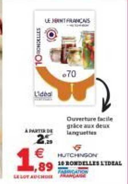 10 rondelles l'idéal