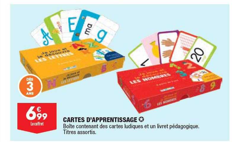 cartes d'apprentissage