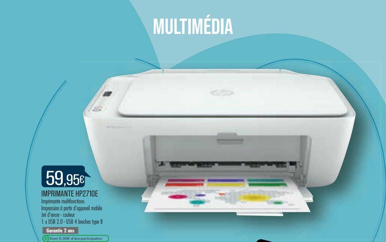 Imprimante Hp2710e