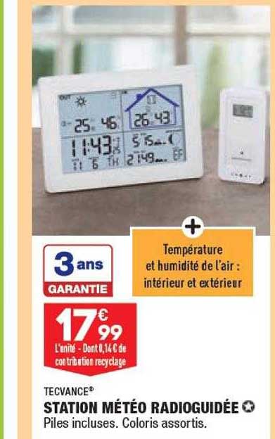 Station Météo Radioguidée Tecvance