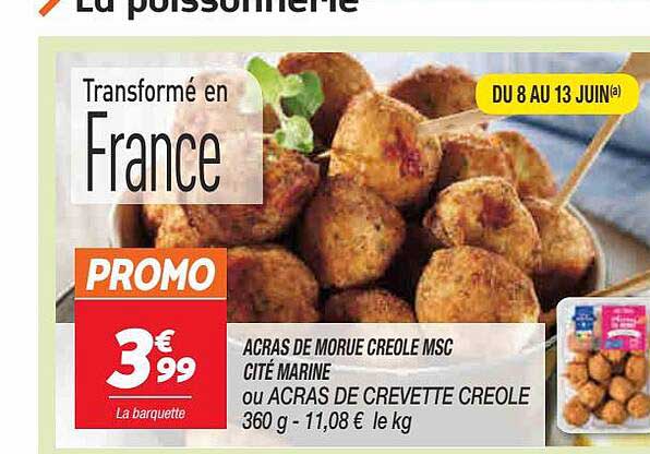 Acras De Morue Creole Msc Cité Marine