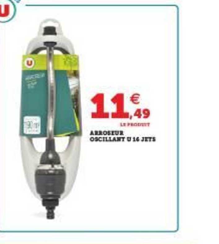 Arroseur Oscillant U 14 Jets