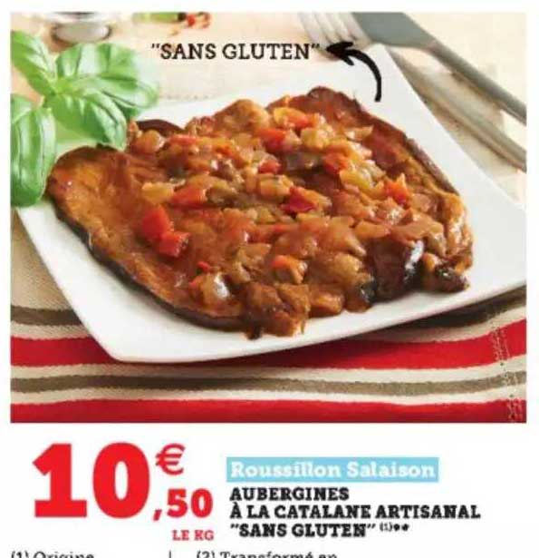 aubergines à la catalane artisanal "sans gluten" roussillon salaison