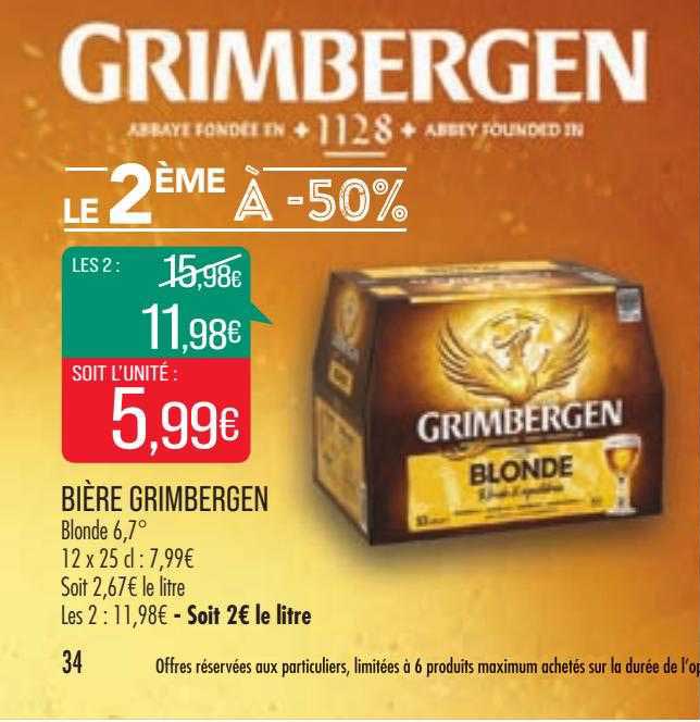 Bière Grimbergen
