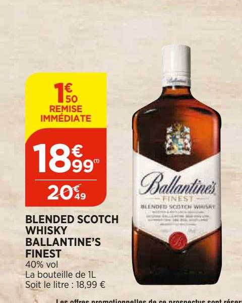 Blended Scotch Whisky Ballantine's Finest