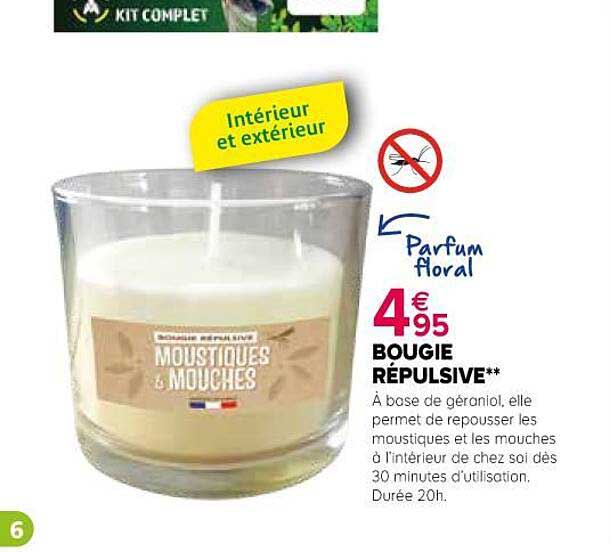 bougie répulsive