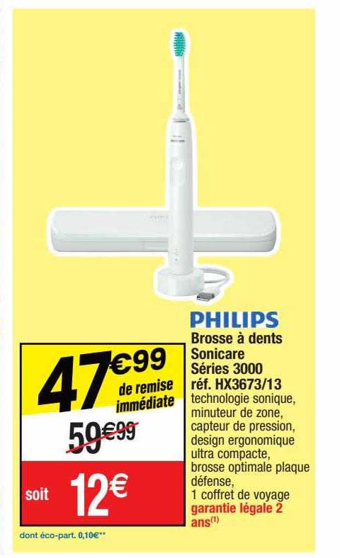 brosse à dents sonicare séries 300 philips