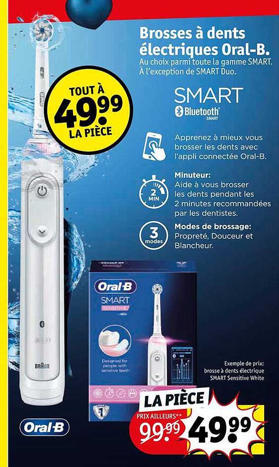 brosses à dents électrique oral-b