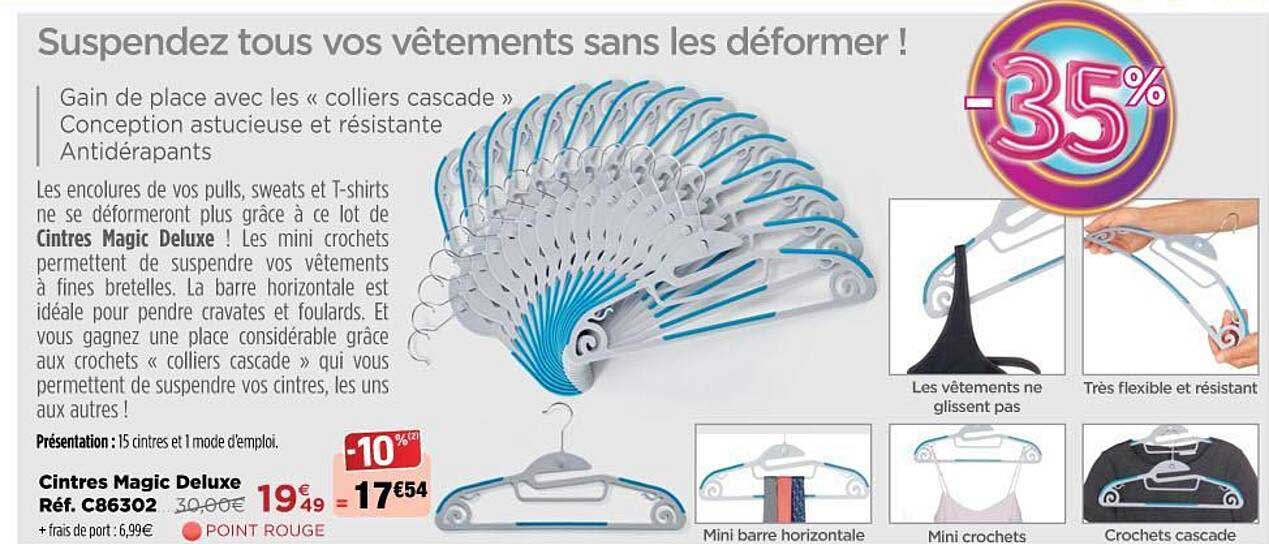 Cintres Magic Deluxe