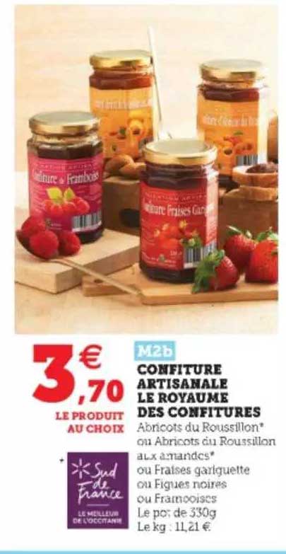 confiture artisanale le royaume des confitures
