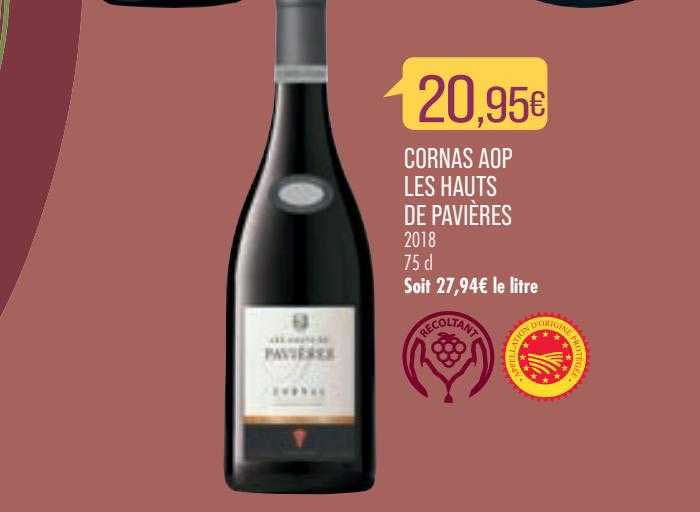 cornas aop les hauts de pavières