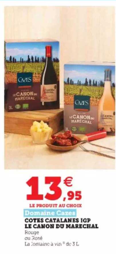 côtes catalanes igp le canon du marechal