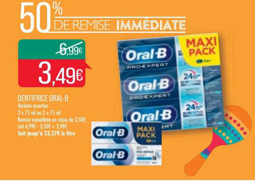 dentifrice oral-b