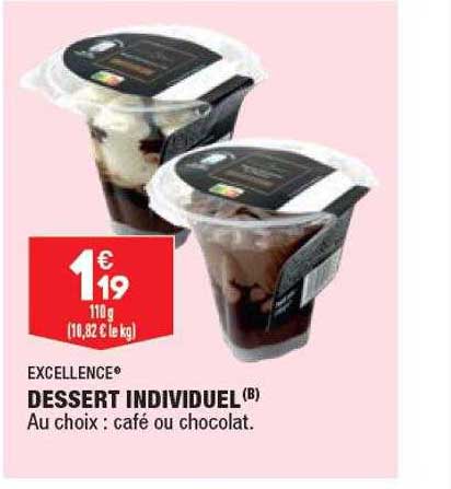 Dessert Individuel Excellence