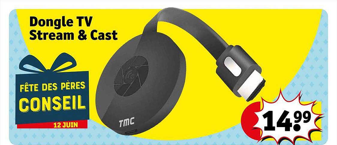 dongle tv stream & cast