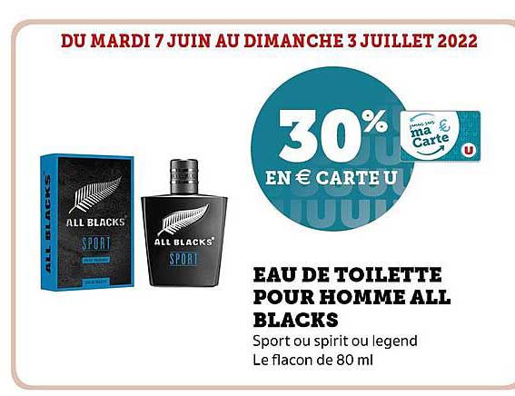 Eau De Toilette Pour Homme All Blacks