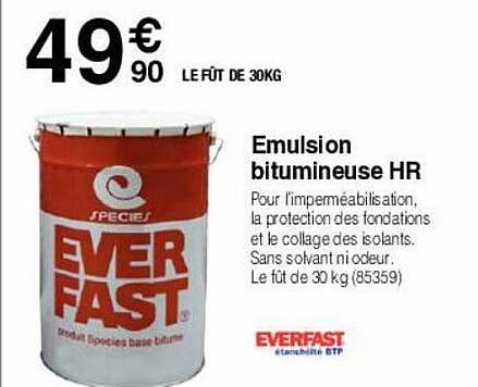 émulsion bitumineuse hr