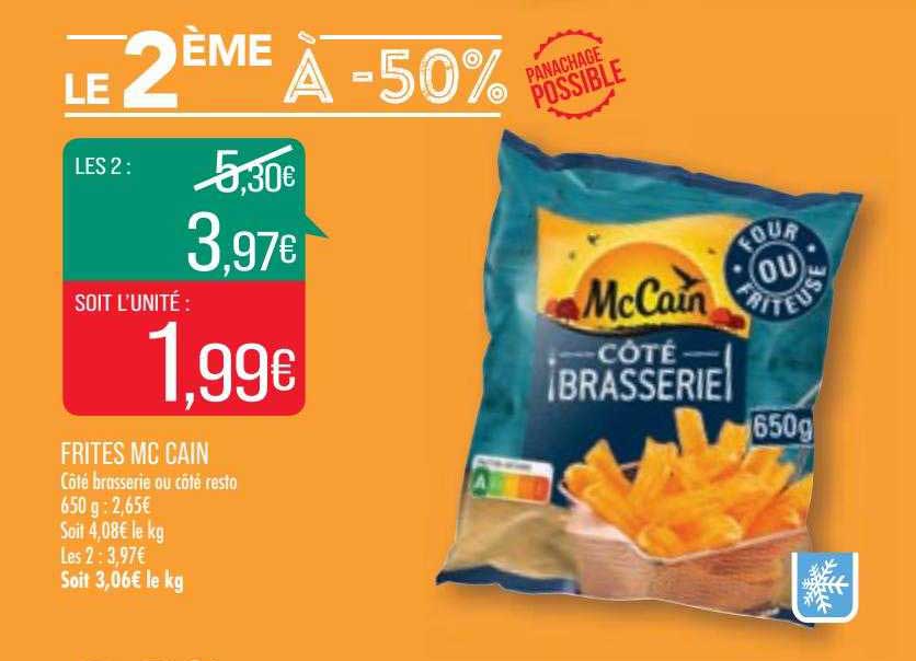 frites mc cain