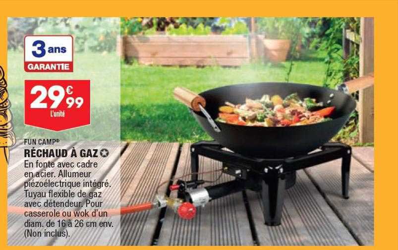 fun camp réchaud à gaz