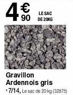 gravillon ardennois gris