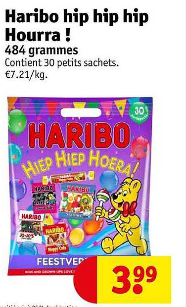haribo hip hip hip hourra !