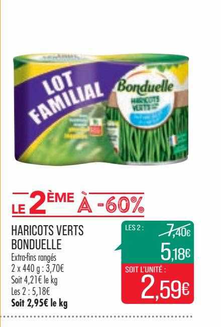 Haricots Verts Bonduelle
